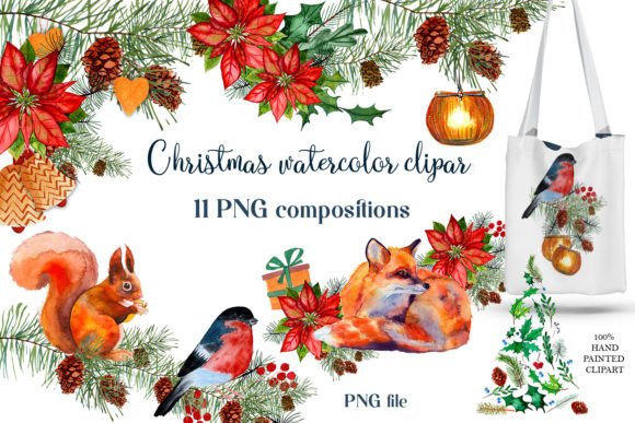 Christmas Watercolor Clipart Poinsettia: A Designer’s Honest Review for Real Client Projects