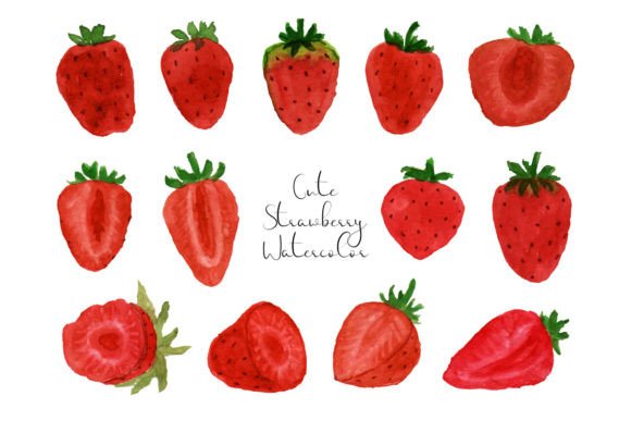 Fresh Red Strawberry Watercolor: A Designer’s Honest Review for Real Embroidery Projects