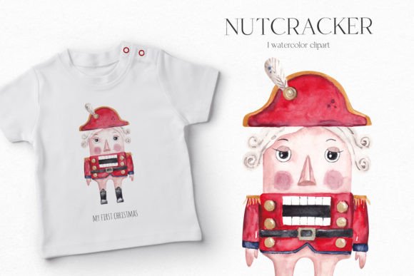 h1Watercolor Nutcracker Clipart: Festive Illustrations for Holiday Branding/h1