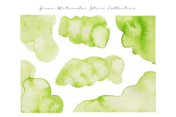 How Abstract Soft Green Watercolor Stain Elevates Blog Graphics and Editorial Design