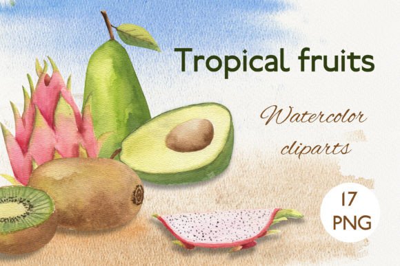 Tropical Fruits Watercolor Cliparts: A Designer’s Review for Branding & Creative Projects